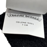 Chrome Hearts Patent Leather Patch Wristbands Black