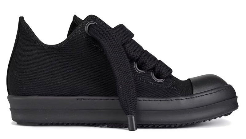 Rick Owens DRKSHDW Jumbolace Low Sneaks Black
