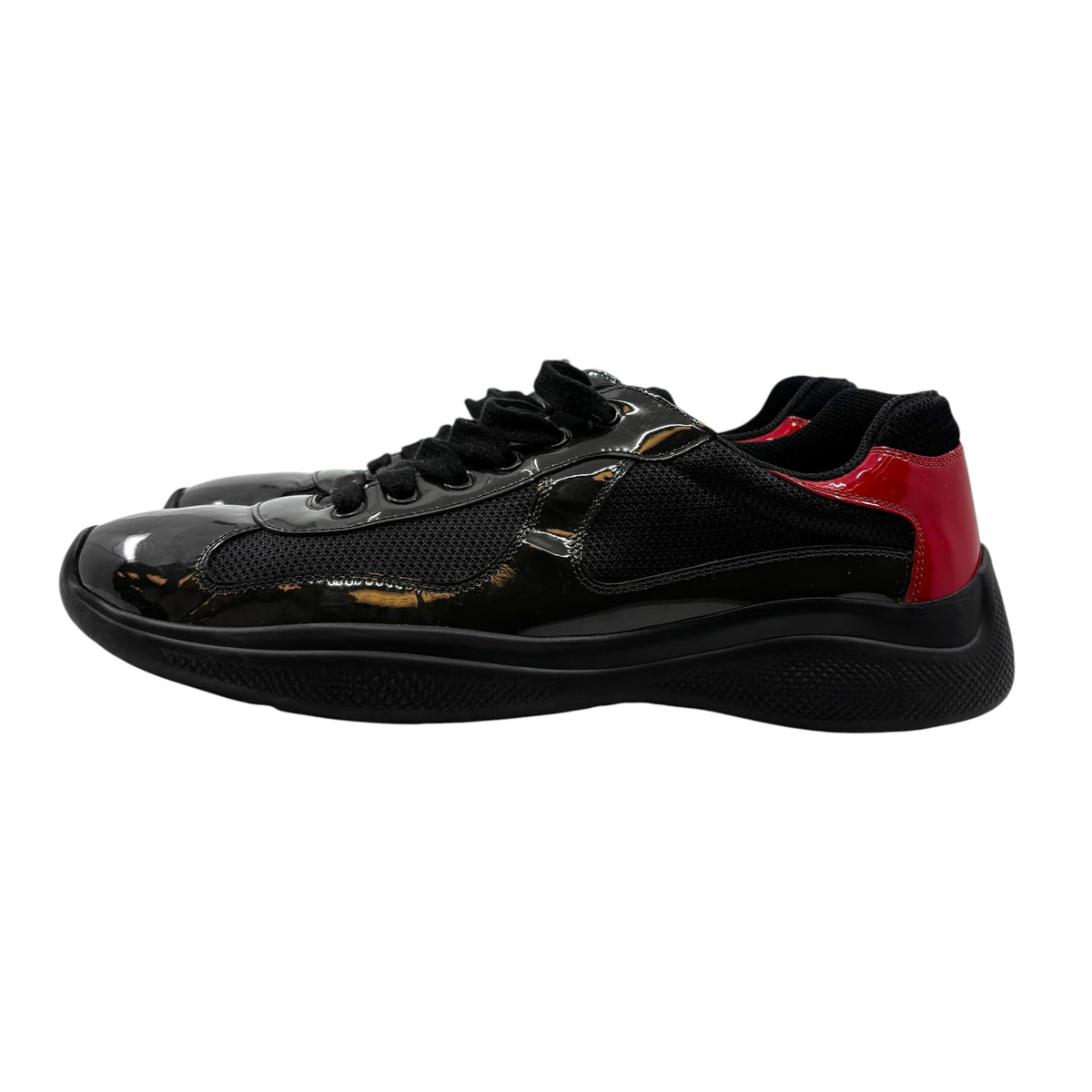 Prada America's Cup Anthracite Red