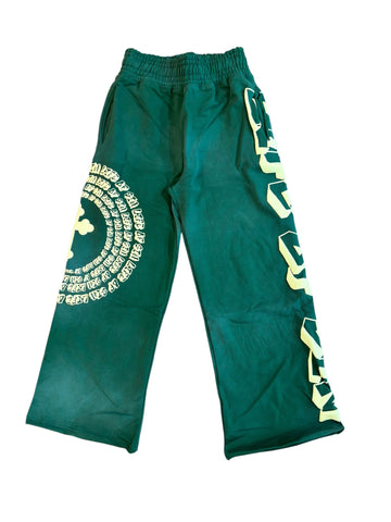 Life Of Sin Graffiti Sweatpants "Green"