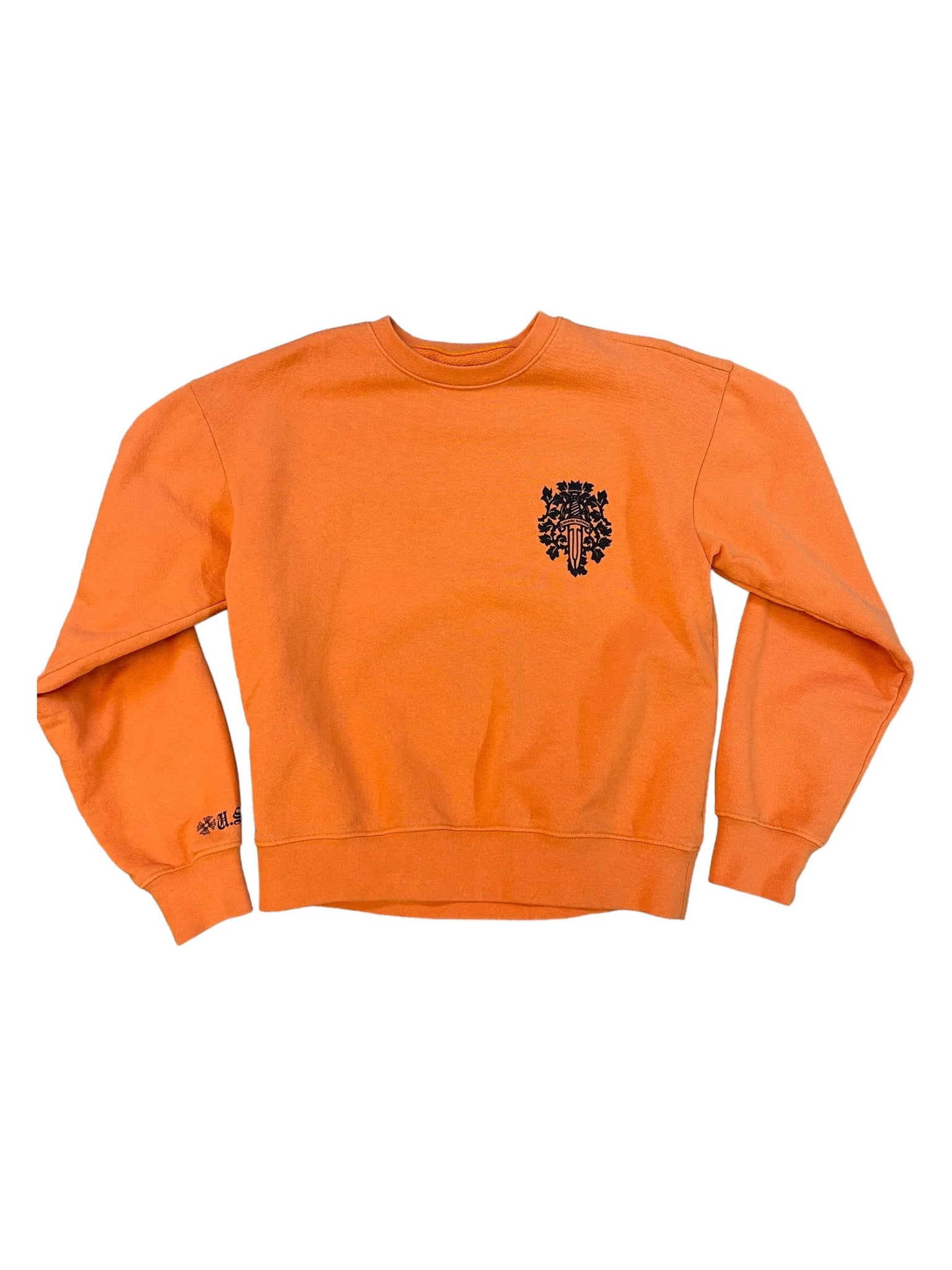 Chrome Hearts Dagger Crewneck "Orange" (Pre-Owned)