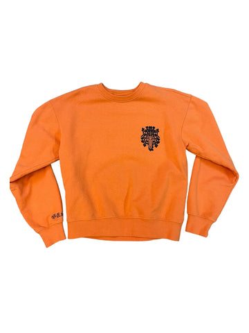 Chrome Hearts Dagger Crewneck "Orange" (Pre-Owned)