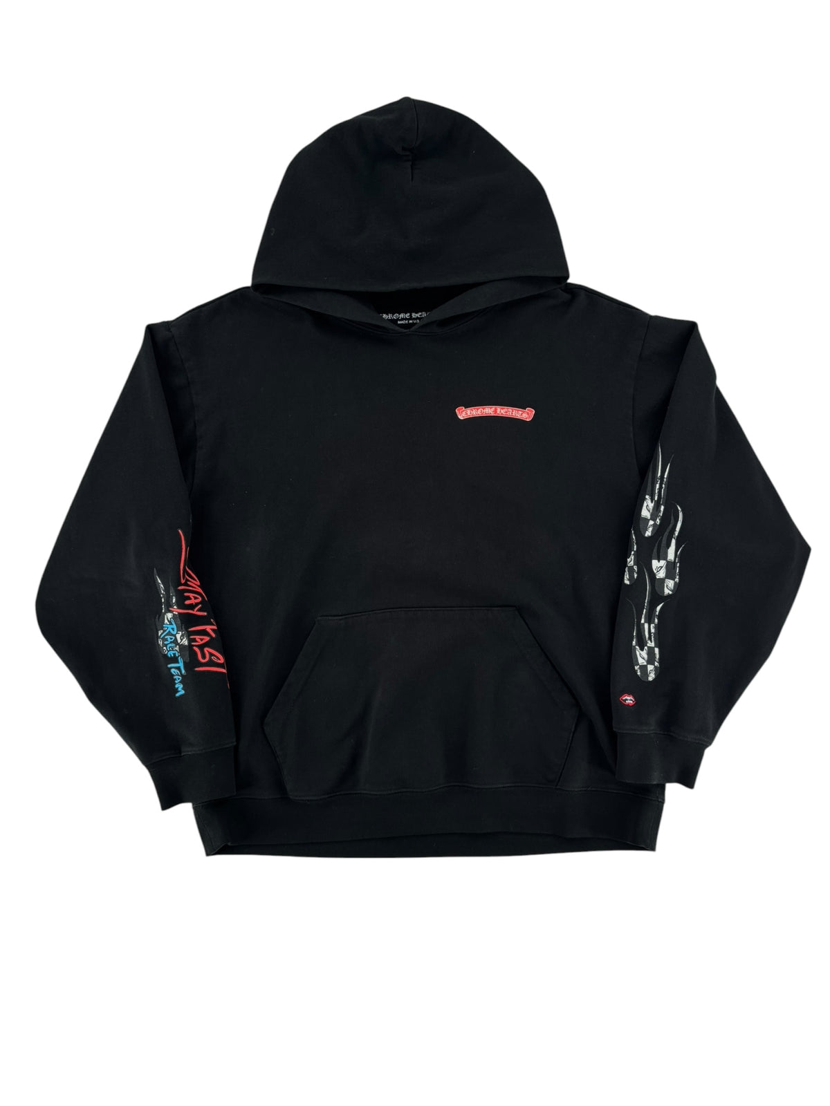 Chrome Hearts Matty Boy Stay Fast Hoodie Black
