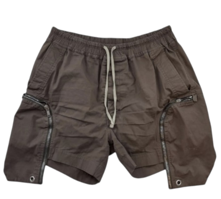 Rick Owens Bela Cargo Shorts Dust