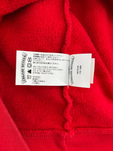 Chrome Hearts Triple Cross Embroidered Hoodie Red