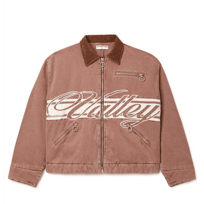 Vale Cursive Brown Jacket