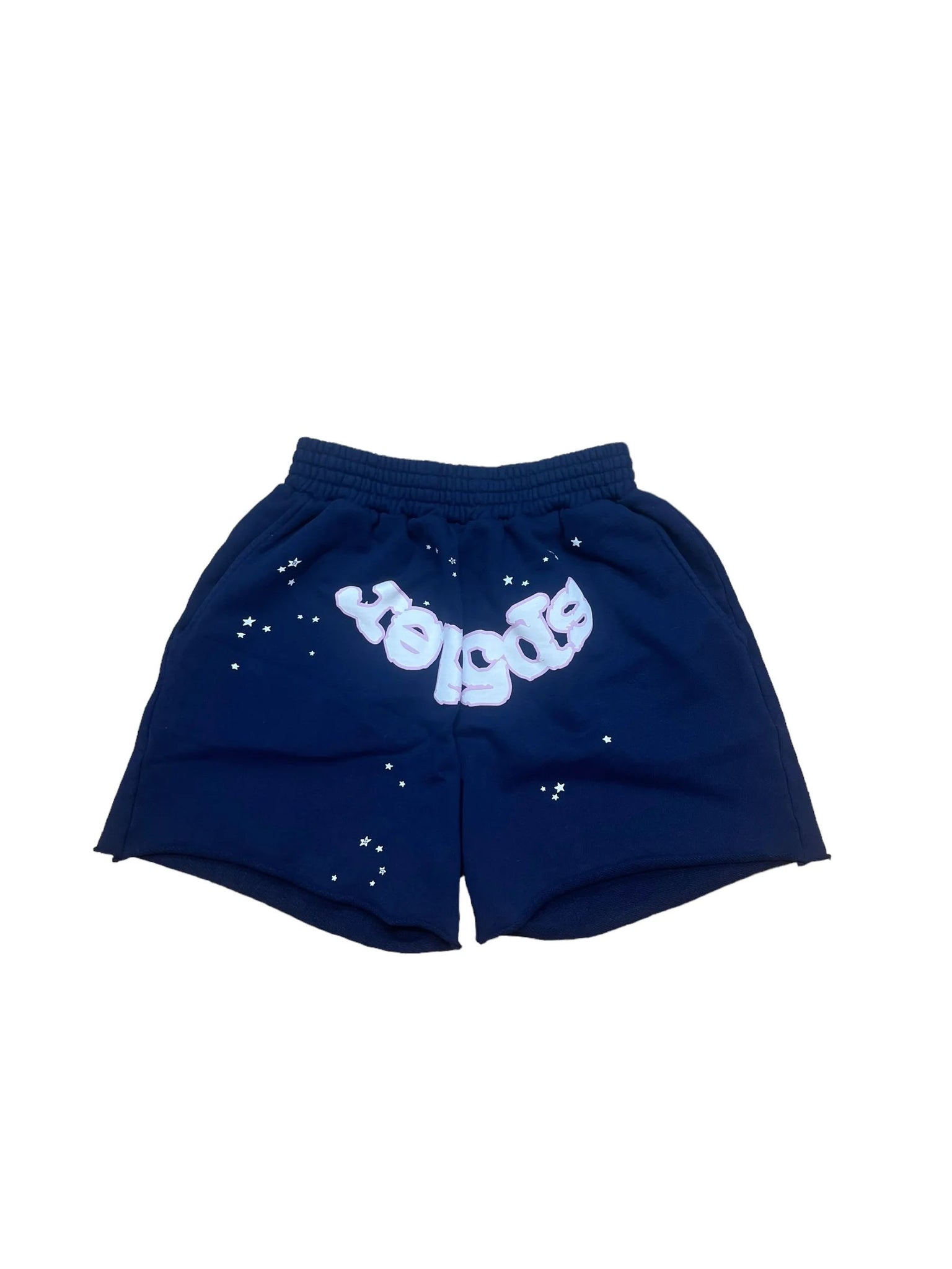 Spider OG Web Shorts "Navy"