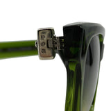 Chrome Hearts Vagillionaire Glasses Green Silver