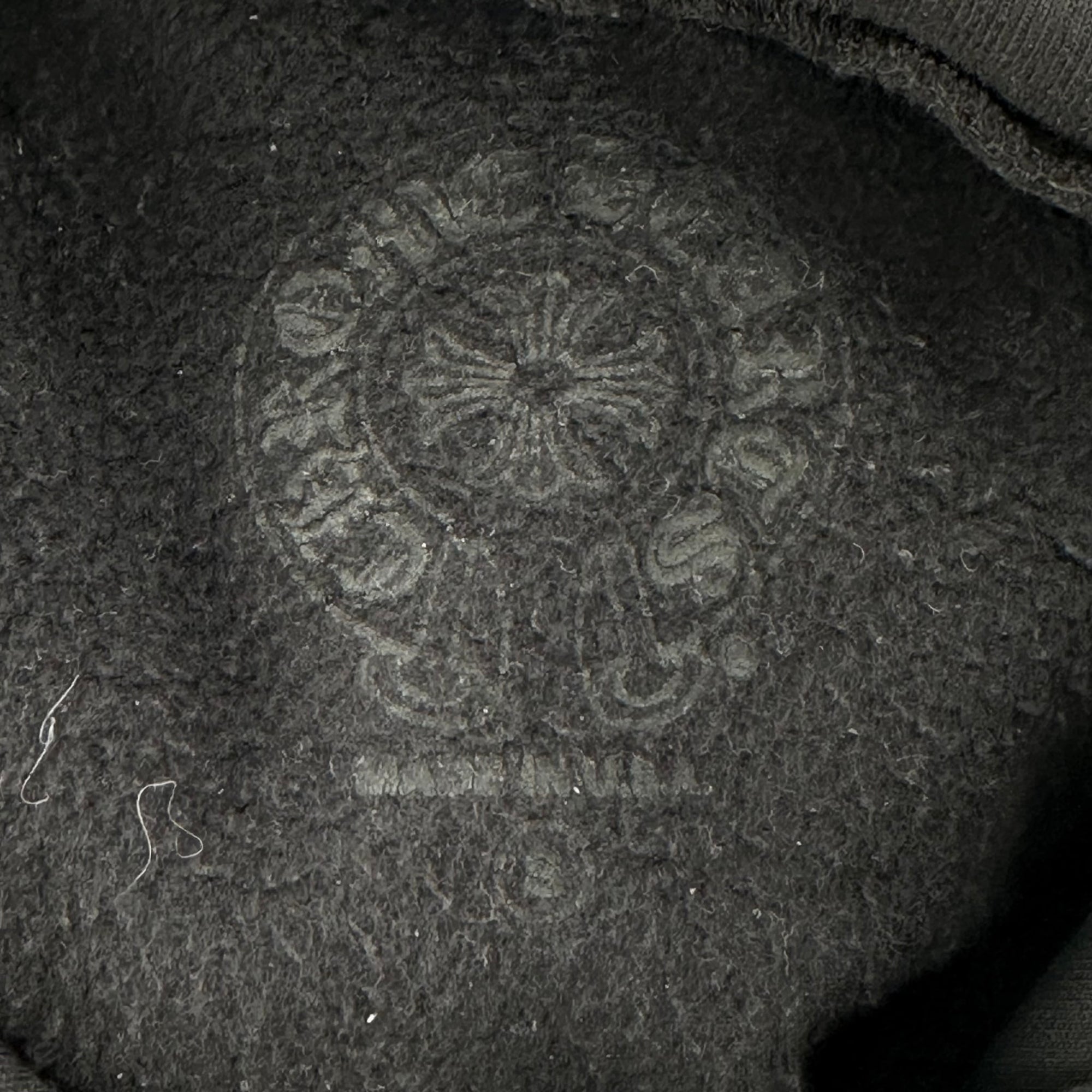 Chrome Hearts Stencil Hoodie Black
