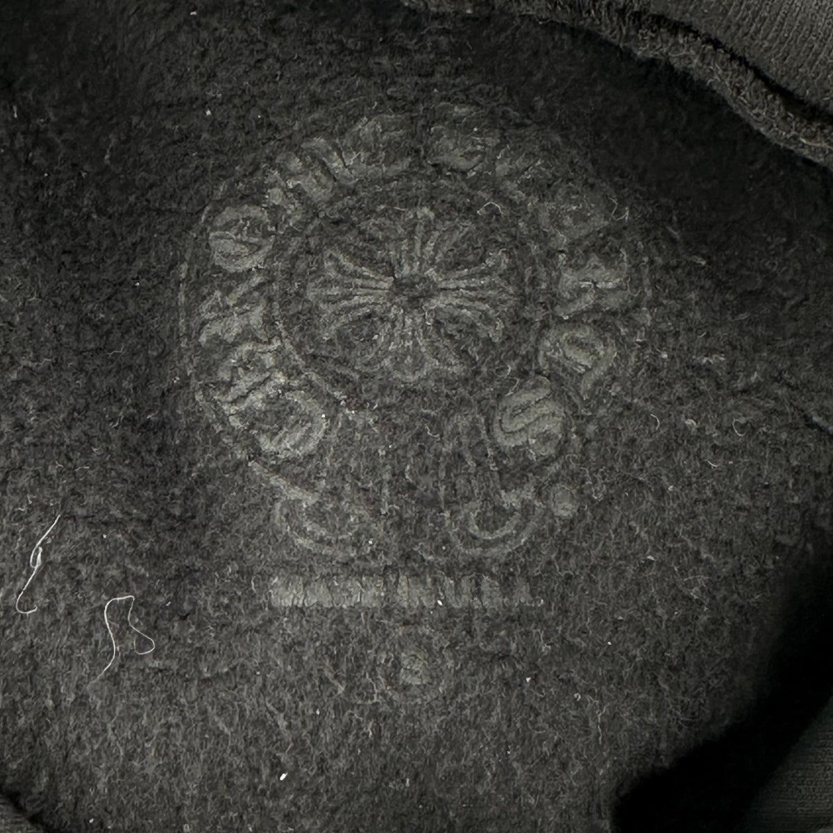 Chrome Hearts Stencil Hoodie Black