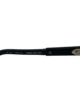 Chrome Hearts Jenna Tail Yea Glasses Black Silver Eyewear