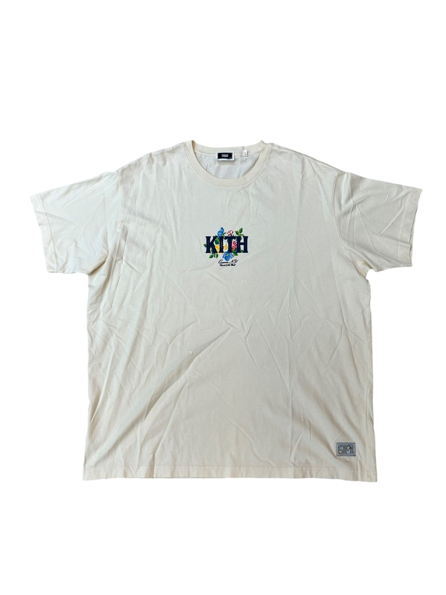 Kith Queens Flower Tee "Cream"