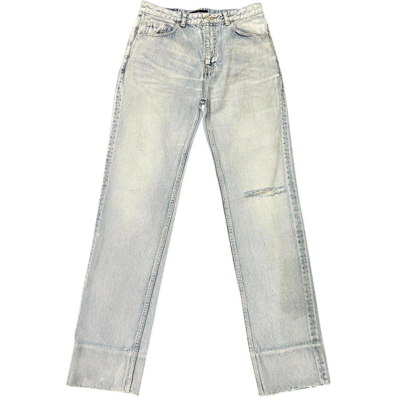Balenciaga Distressed Jeans "Lightwash" - Lightly Worn