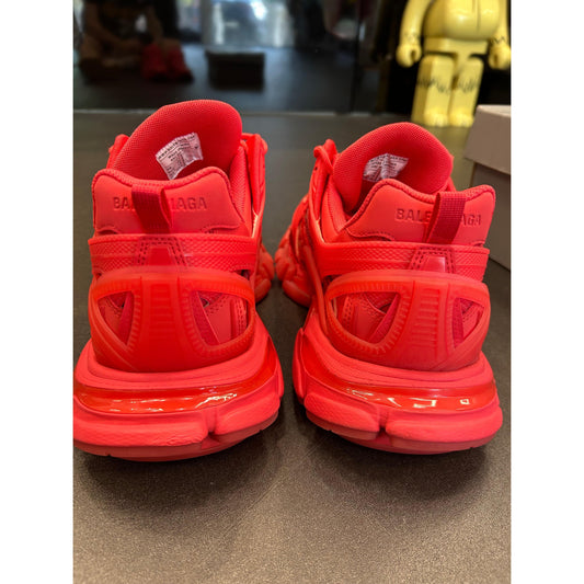 Balenciaga Track.2 Clear Sole Red - Lightly Worn
