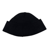 Chrome Hearts Cross 3 Cemetery Cross Patch Beanie Cap Black