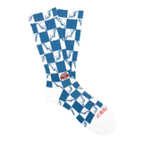 Chrome Hearts x Matty Boy 99 Eyes Single Pair Sock Blue
