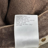 Louis Vuitton Coffee Bean Bootcut Denim Pants