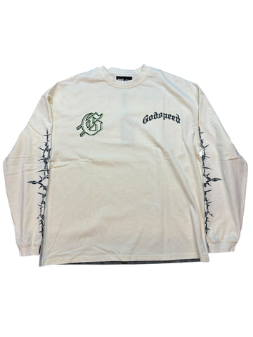 Godspeed Once Apon A Time Longsleeve Tee "Bone"