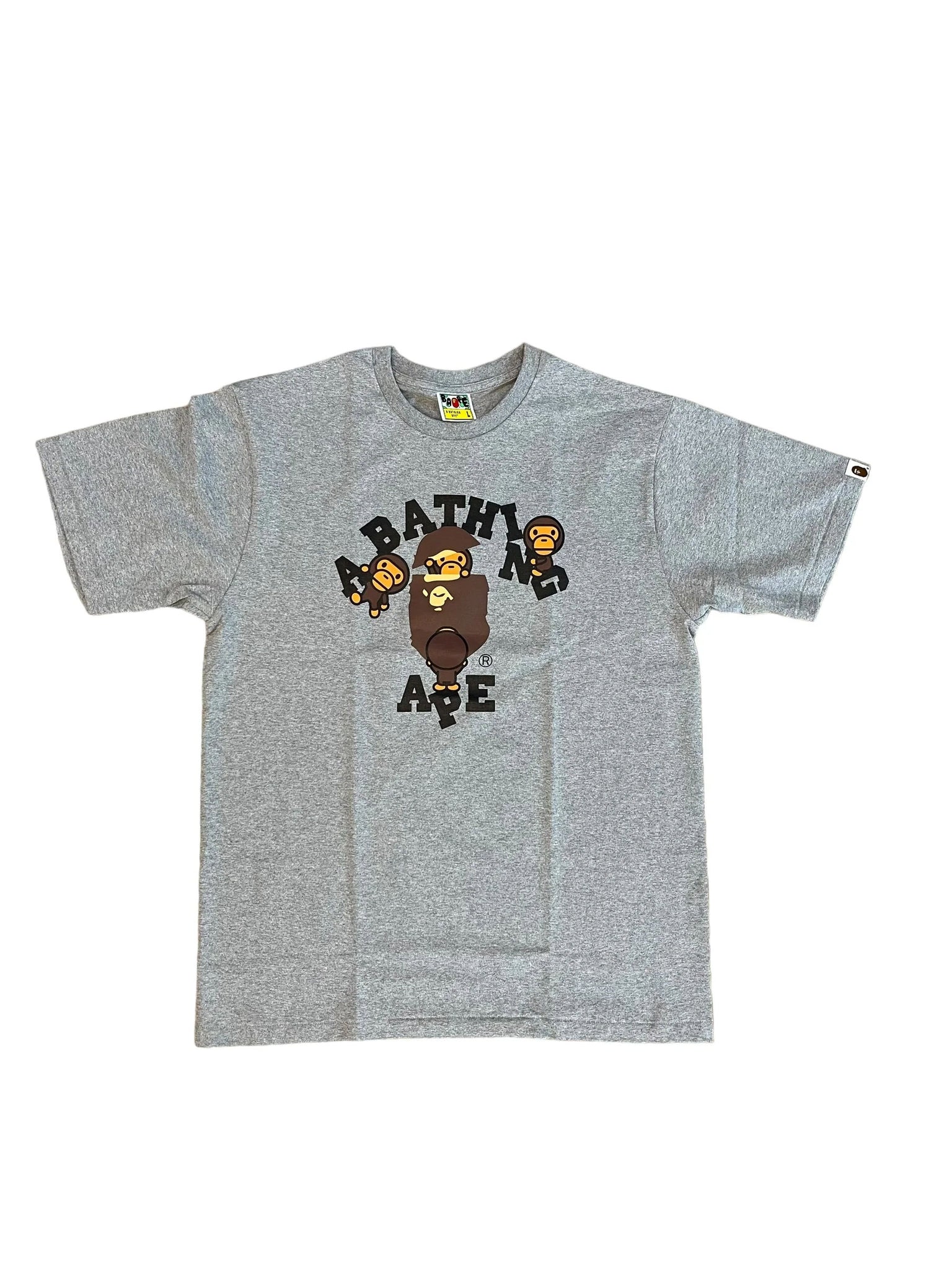 Bape College Milo Tee "Grey"