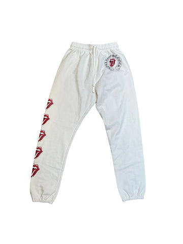 Chrome Hearts Rolling Stones Sweatpants "White"