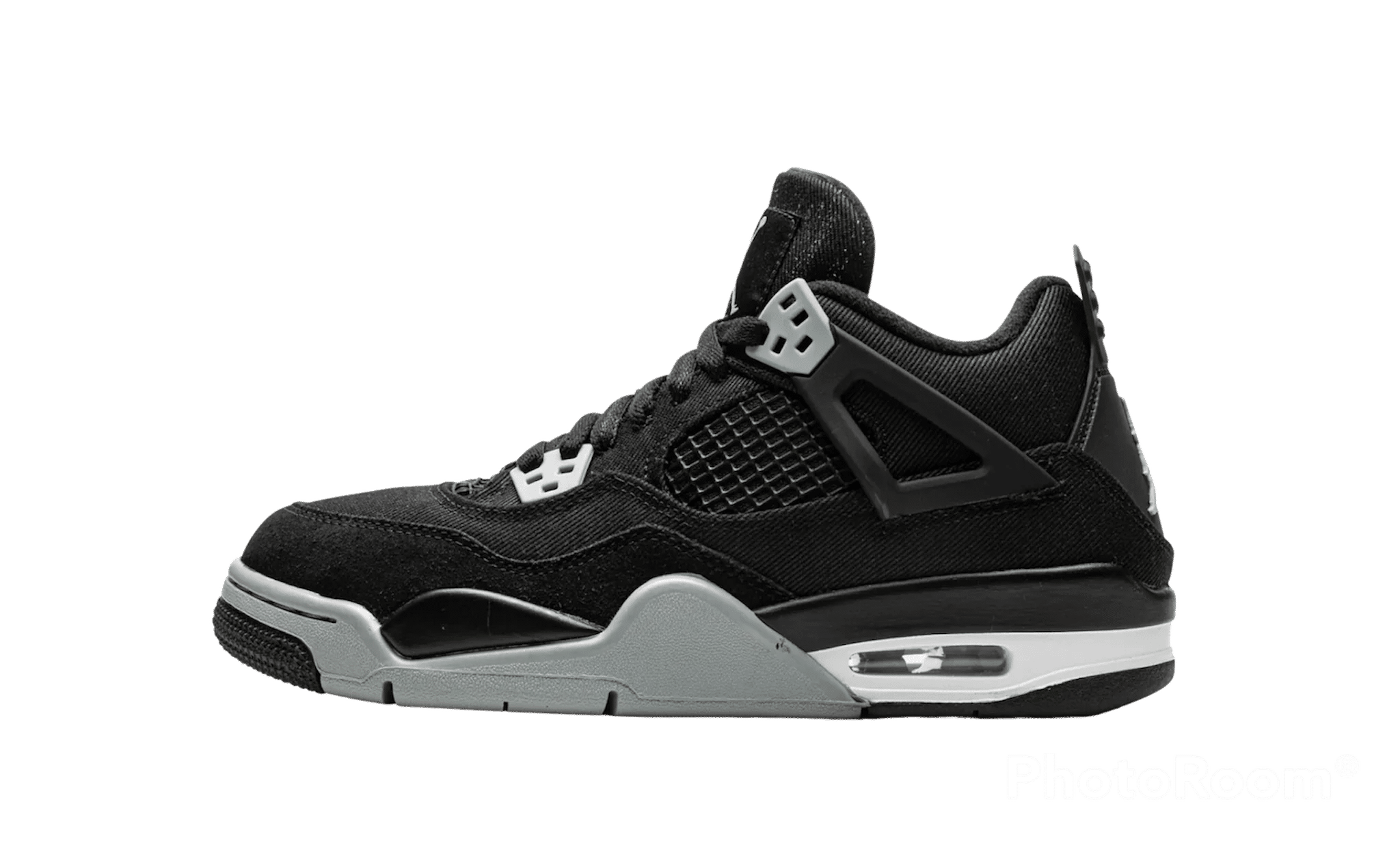 Air Jordan 4 Retro "Black Canvas" (GS)