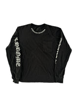 Chrome Hearts Neck Letters L/S Tee Black