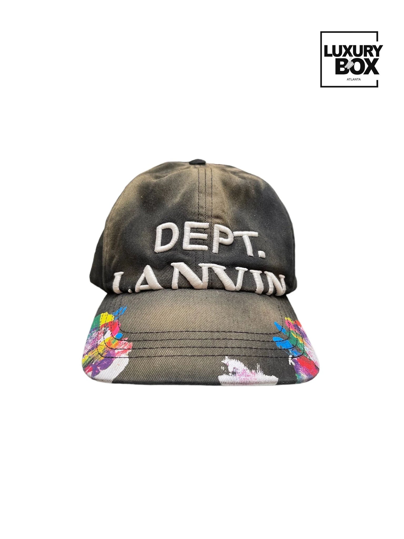 Gallery Dept. x Lanvin Paint Splatter Hat "Black"