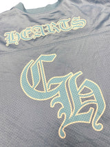 Chrome Hearts Mesh Short Sleeve Jersey Blue