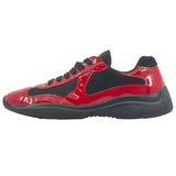 Prada Americas Cup Sneaker Red & Black