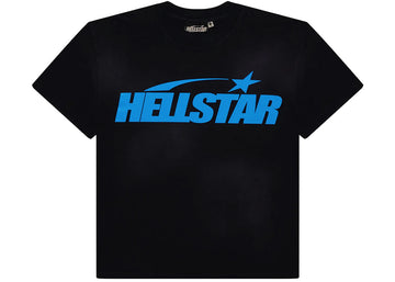 Hellstar Classic T-shirt (Regular Print) Black/Blue