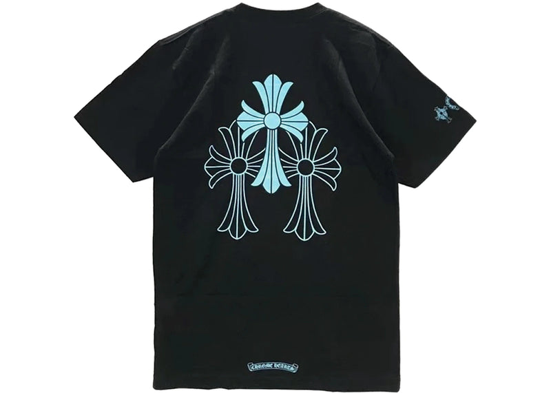 Chrome Hearts Triple Cross Logo S/S T-Shirt Black