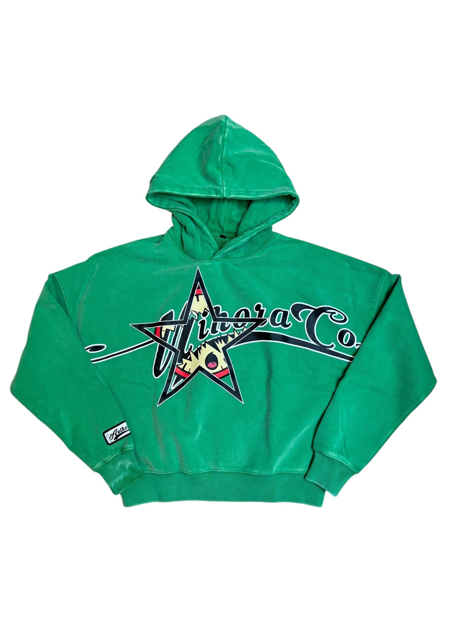 Mihora Acid Wash Hoodie "Green"