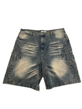 Vale Acid Wash Denim Shorts