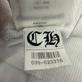 Chrome Hearts Scroll Logo Long-Sleeve Thermal Tee White