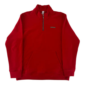 Chrome Hearts King Taco Quarter Zip Red
