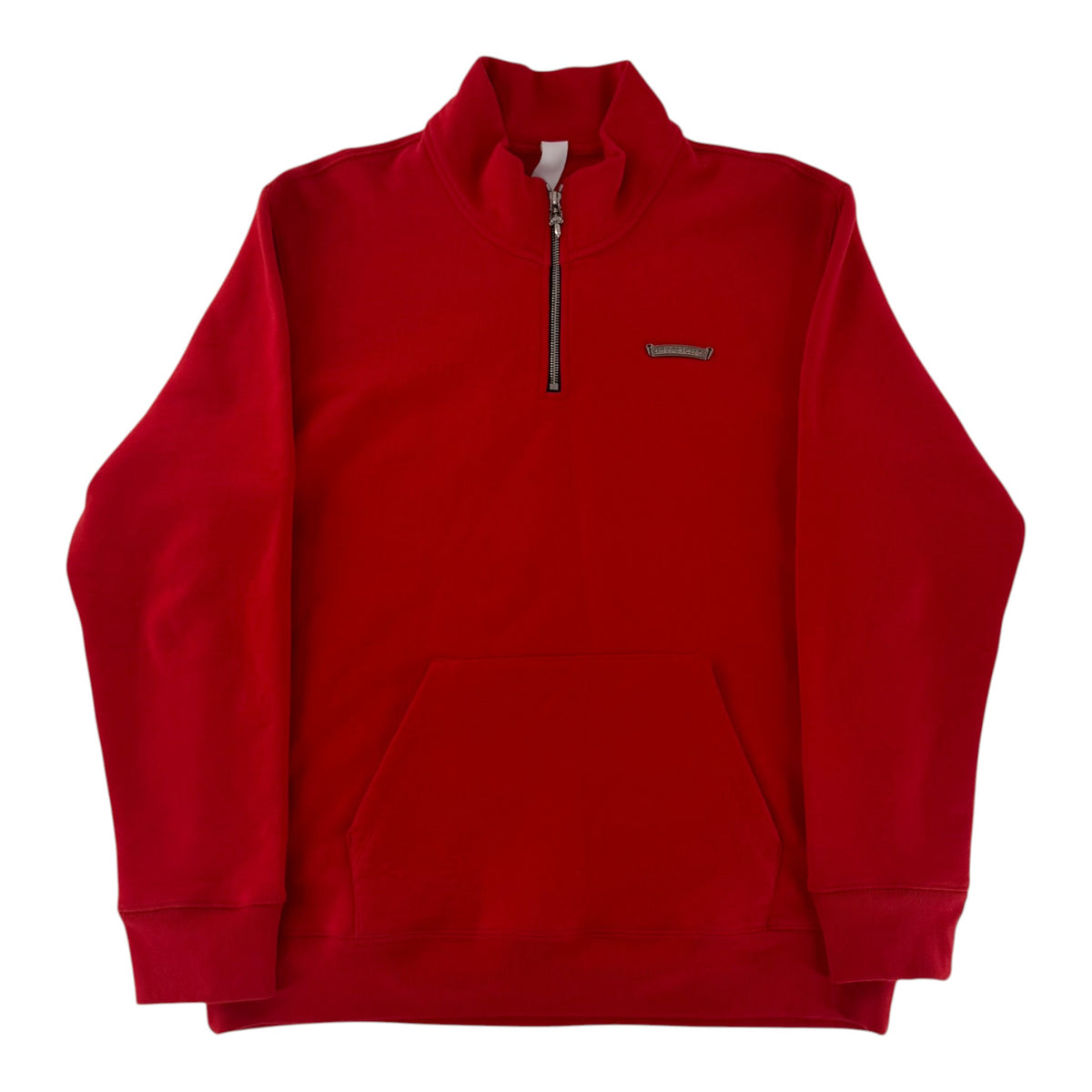 Chrome Hearts King Taco Quarter Zip Red