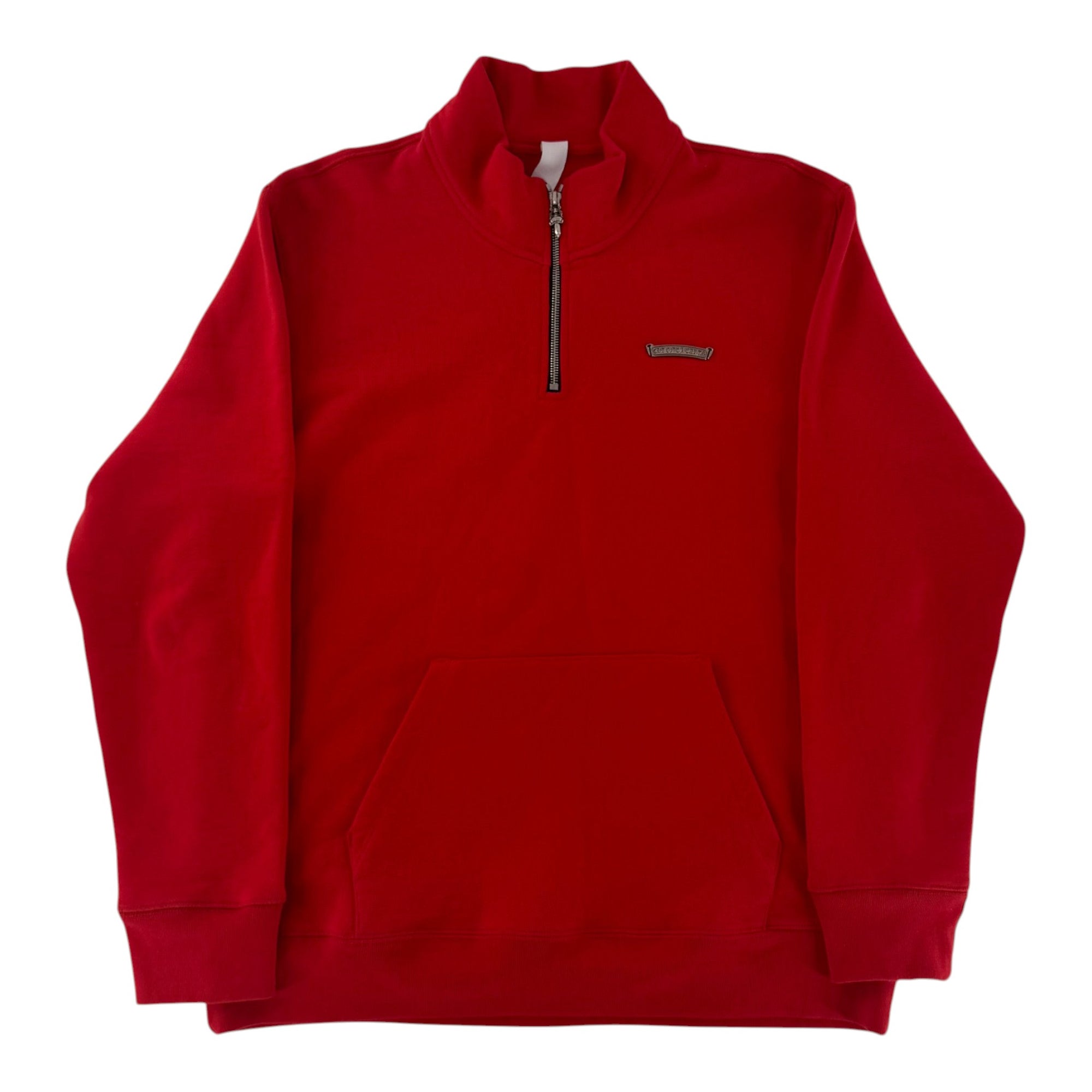 Chrome Hearts King Taco Quarter Zip Red