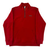 Chrome Hearts King Taco Quarter Zip Red