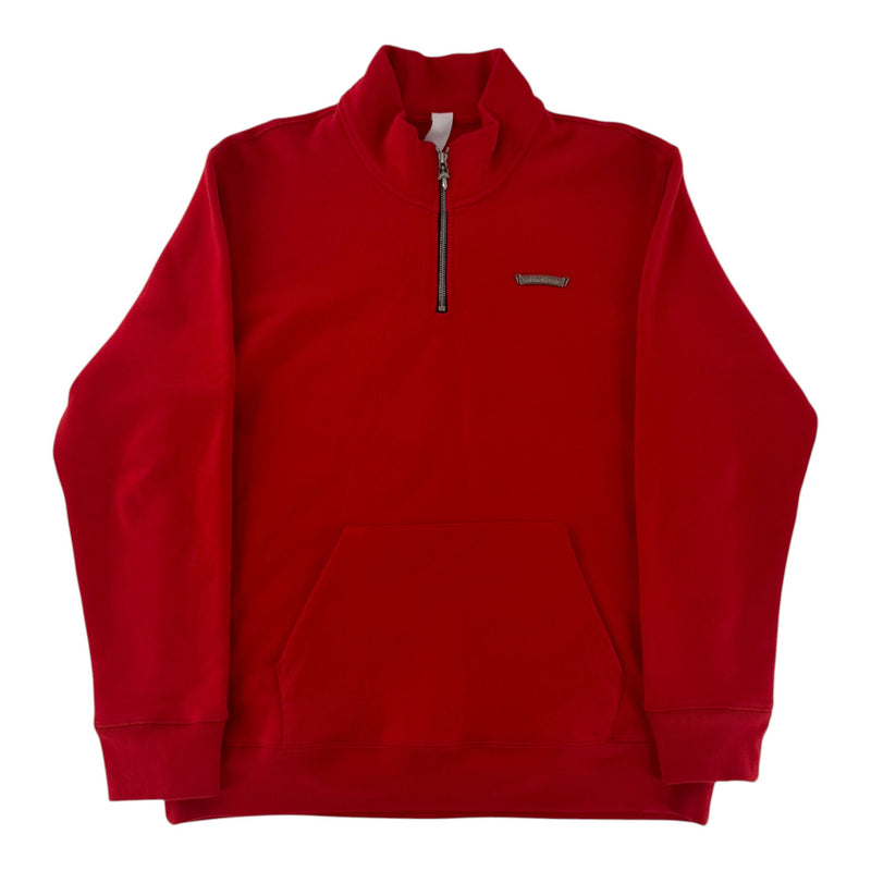 Chrome Hearts King Taco Quarter Zip Red