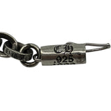 Chrome Hearts Silver Paper Chain Necklace 24"