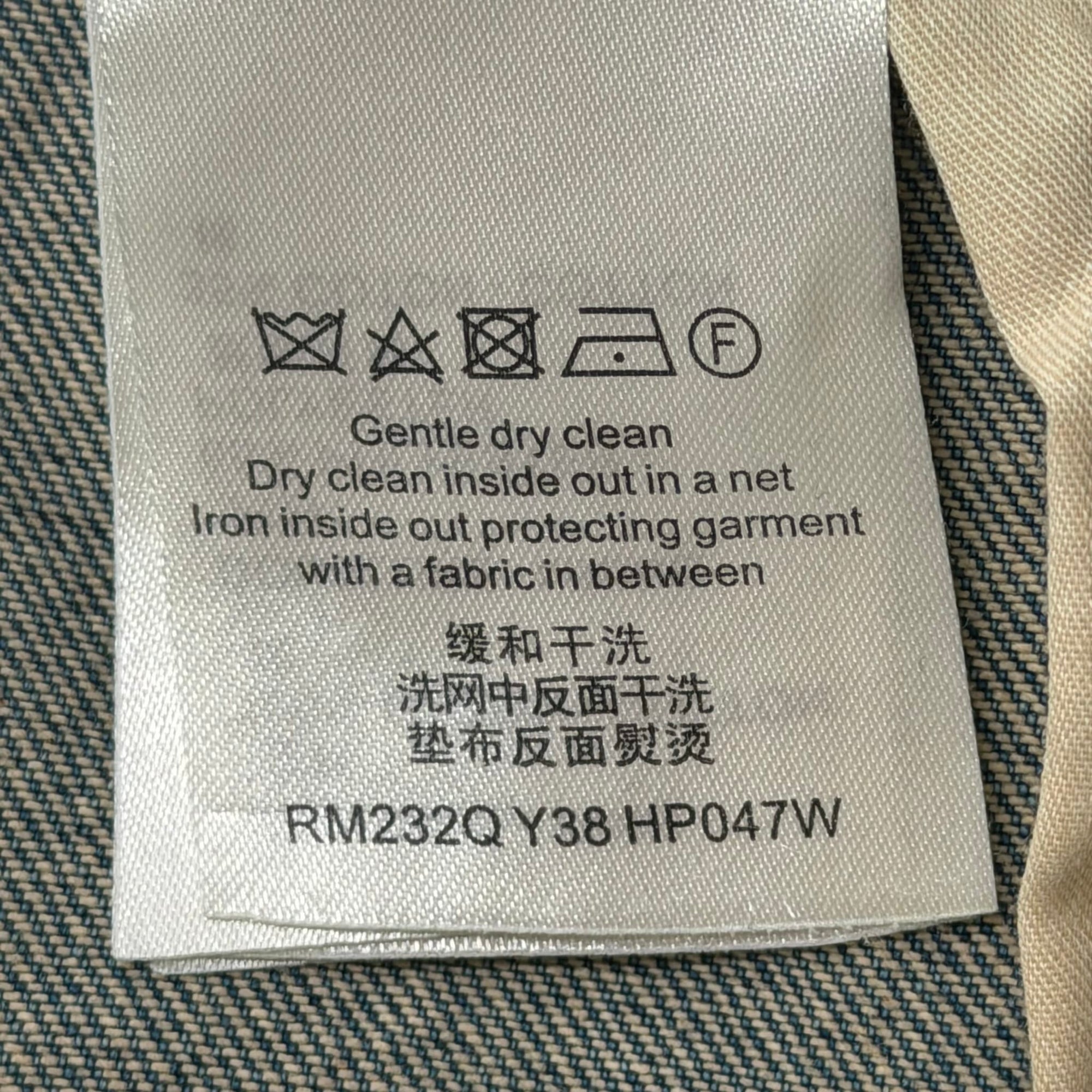 Louis Vuitton Denim Carpenter Shorts Blue
