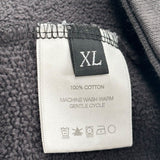 ERD Artist Defends Baggy Assemblage Zip Hoodie Faded Black