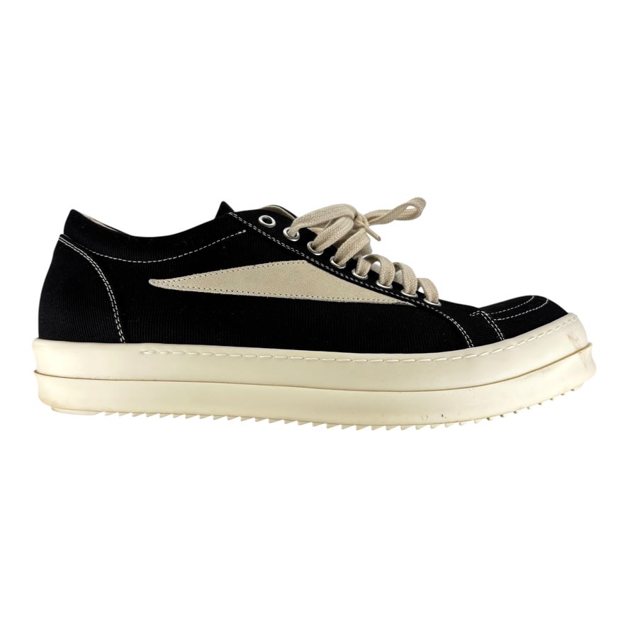 Rick Owens DRKSHDW Vintage Low Black Milk