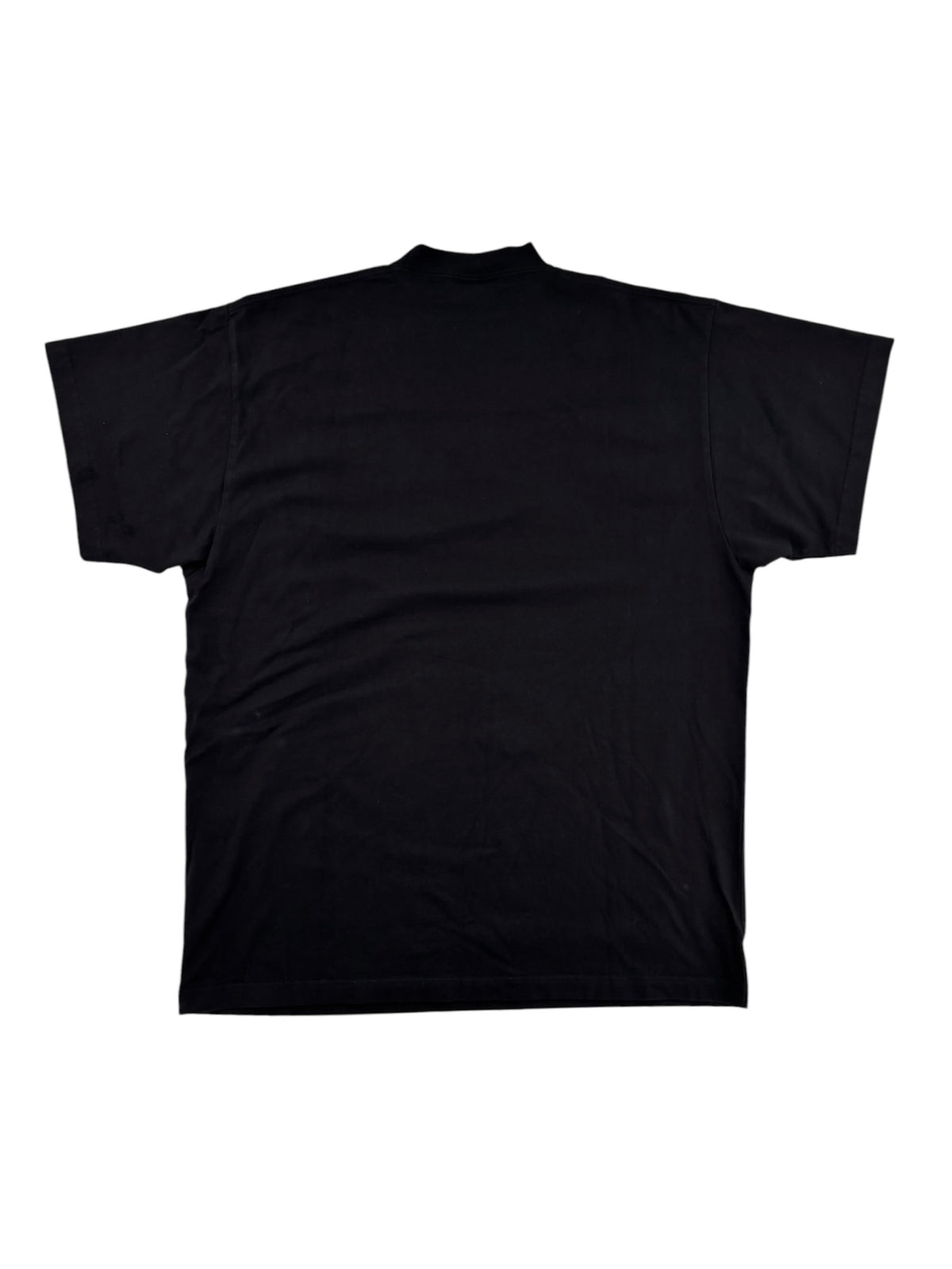 Balenciaga Back Flip Logo Tee Black