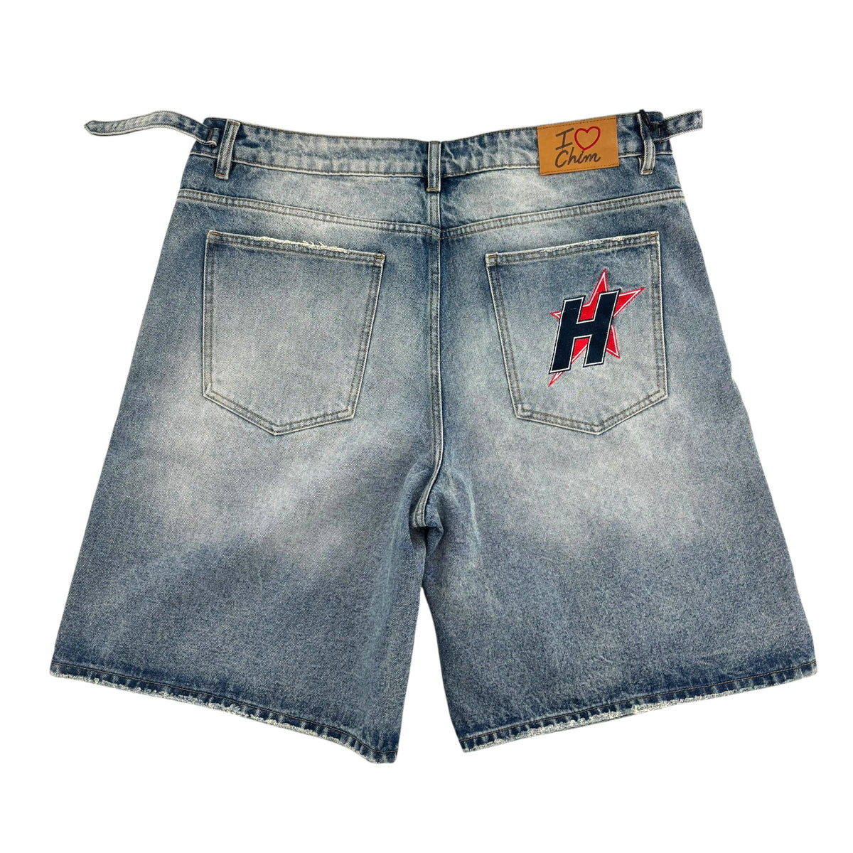 HMDD Jewel Jorts Lightwash