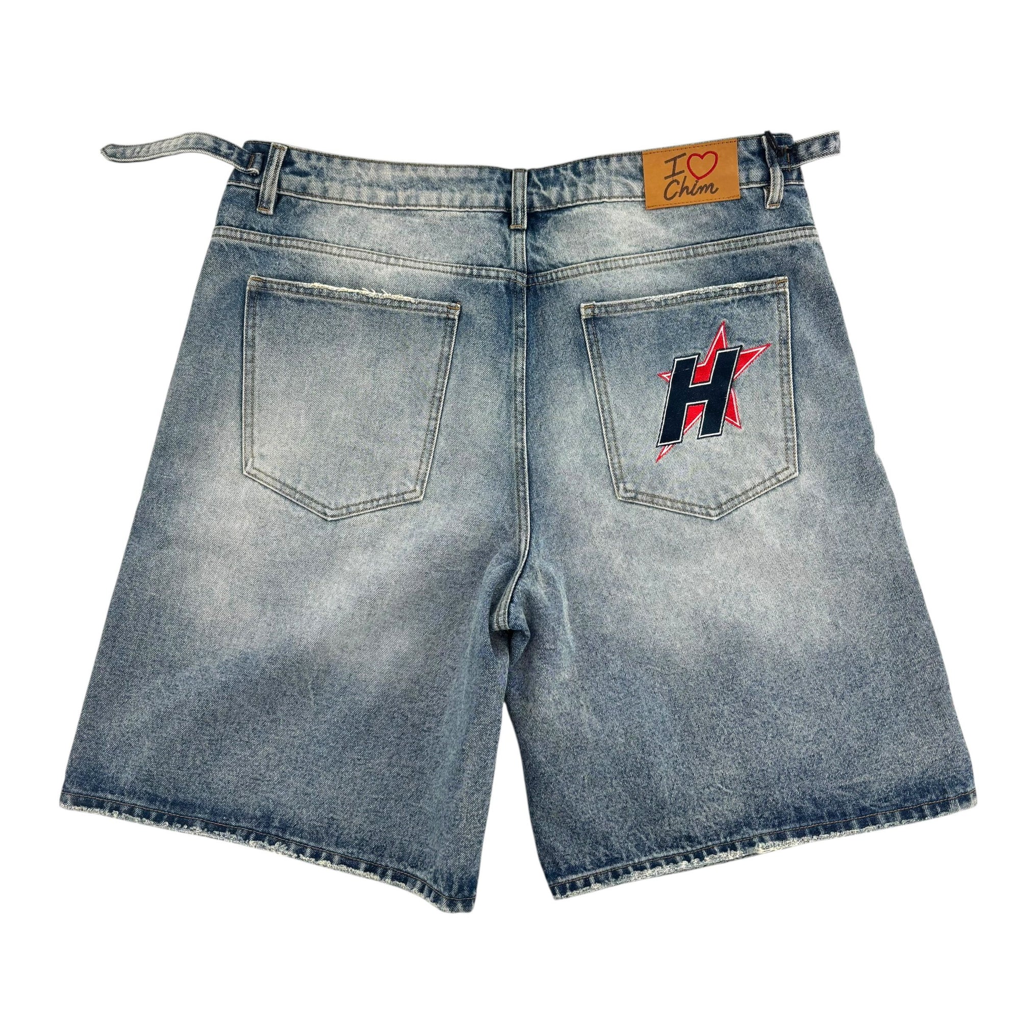 HMDD Jewel Jorts Lightwash