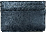 Chrome Hearts Black Chrome Hearts Scroll Leather Cardholder Black