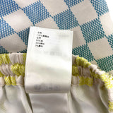 Louis Vuitton Damier Gradient Printed Silk Shorts Multicolor