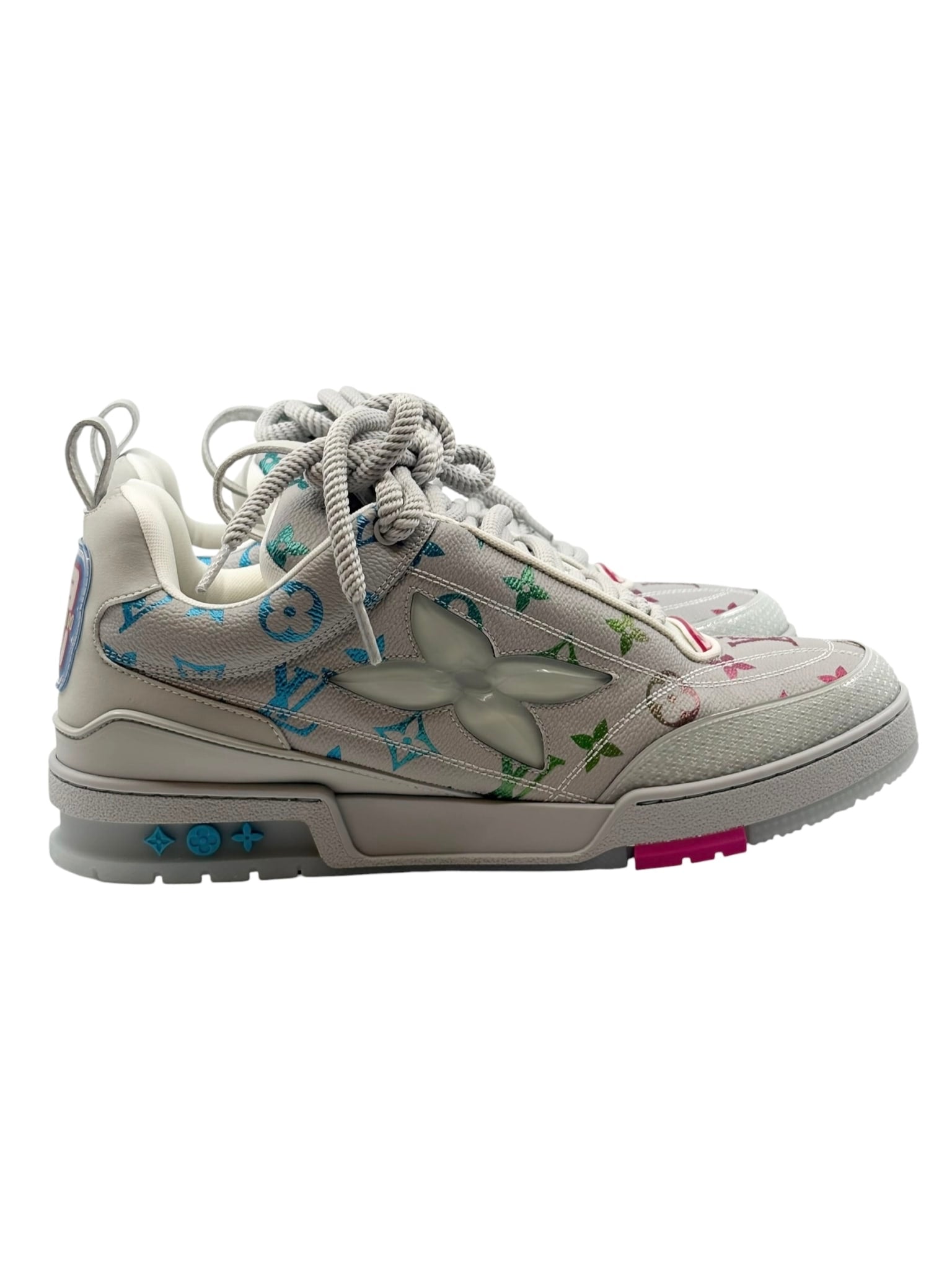 Louis Vuitton LV Skate Sneaker Gray Gradient Monogram