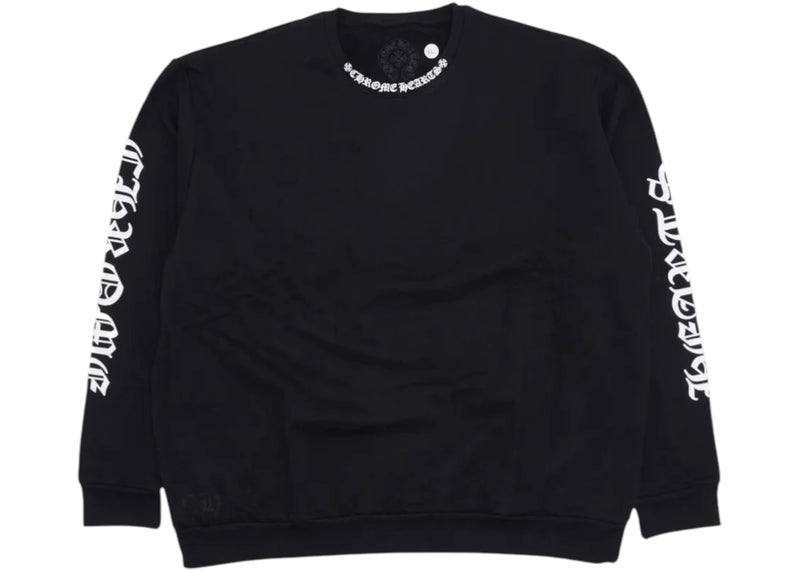 Chrome Hearts Neck Logo L/S Sweatshirt Black